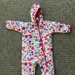 Patagonia Reversible Puff Ball Bunting - infant baby